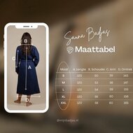 Doos 12x Azur Wafelbadjassen